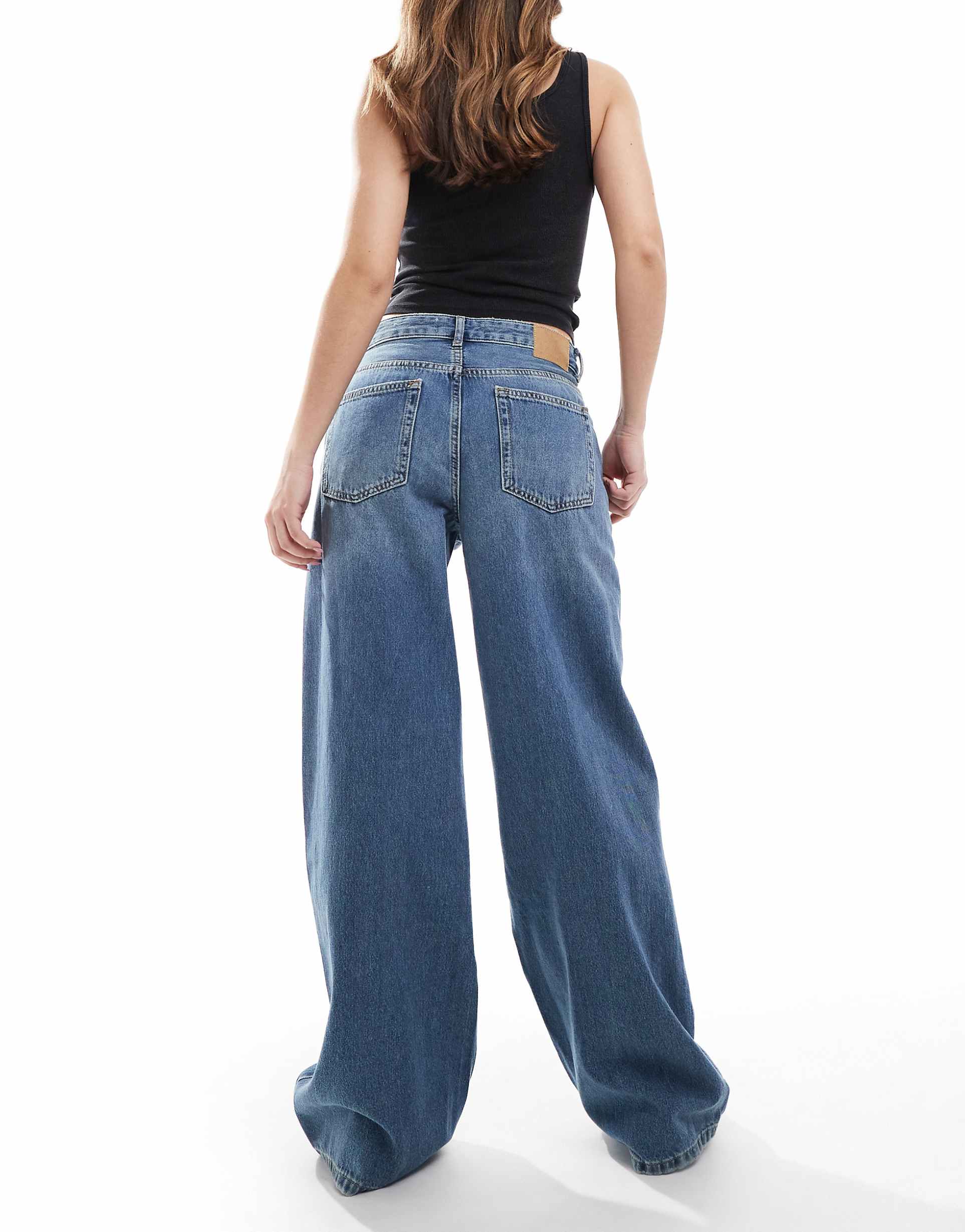 Blue Muse Wide Leg Jeans - Image 3