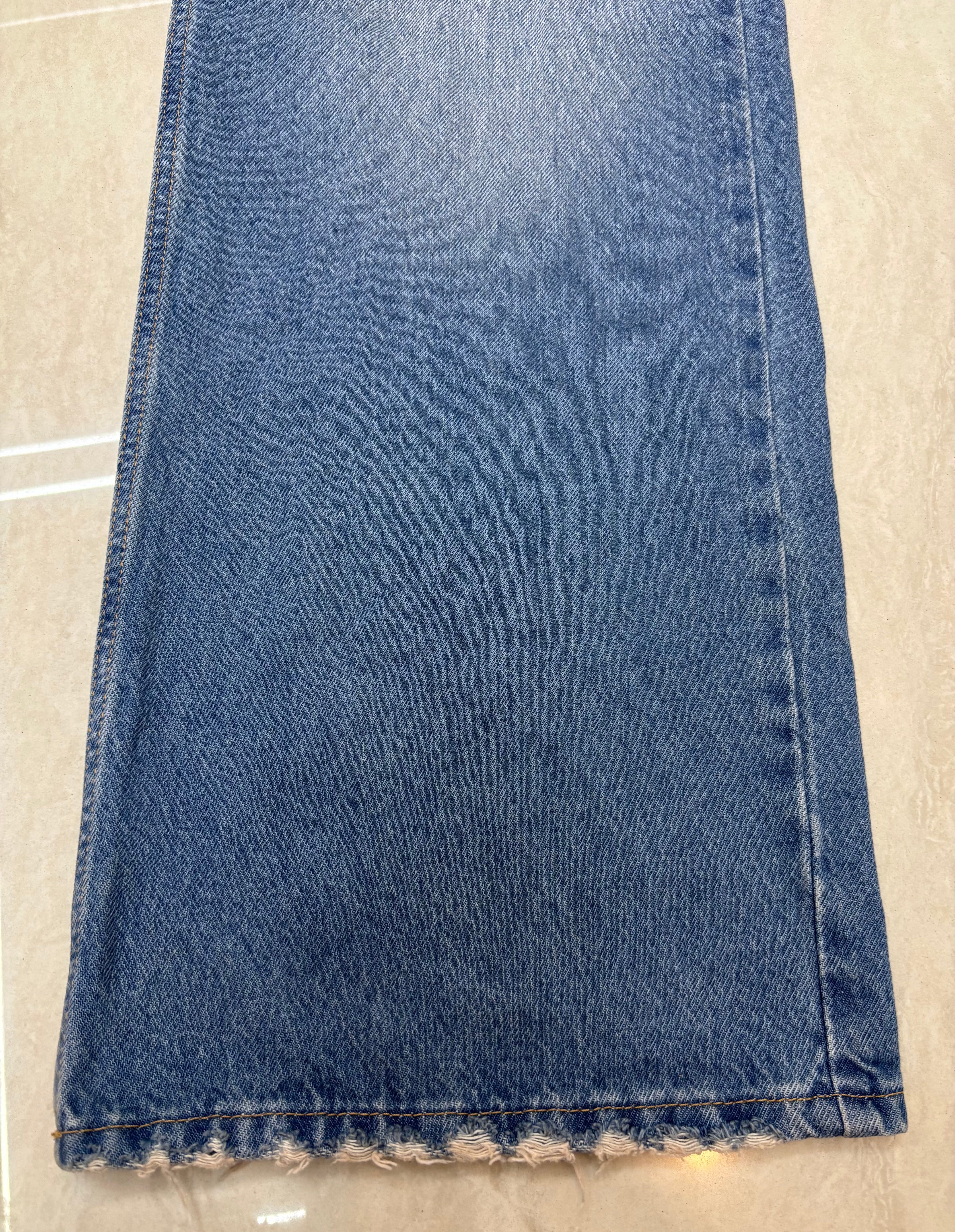 Blue Muse Wide Leg Jeans - Image 4