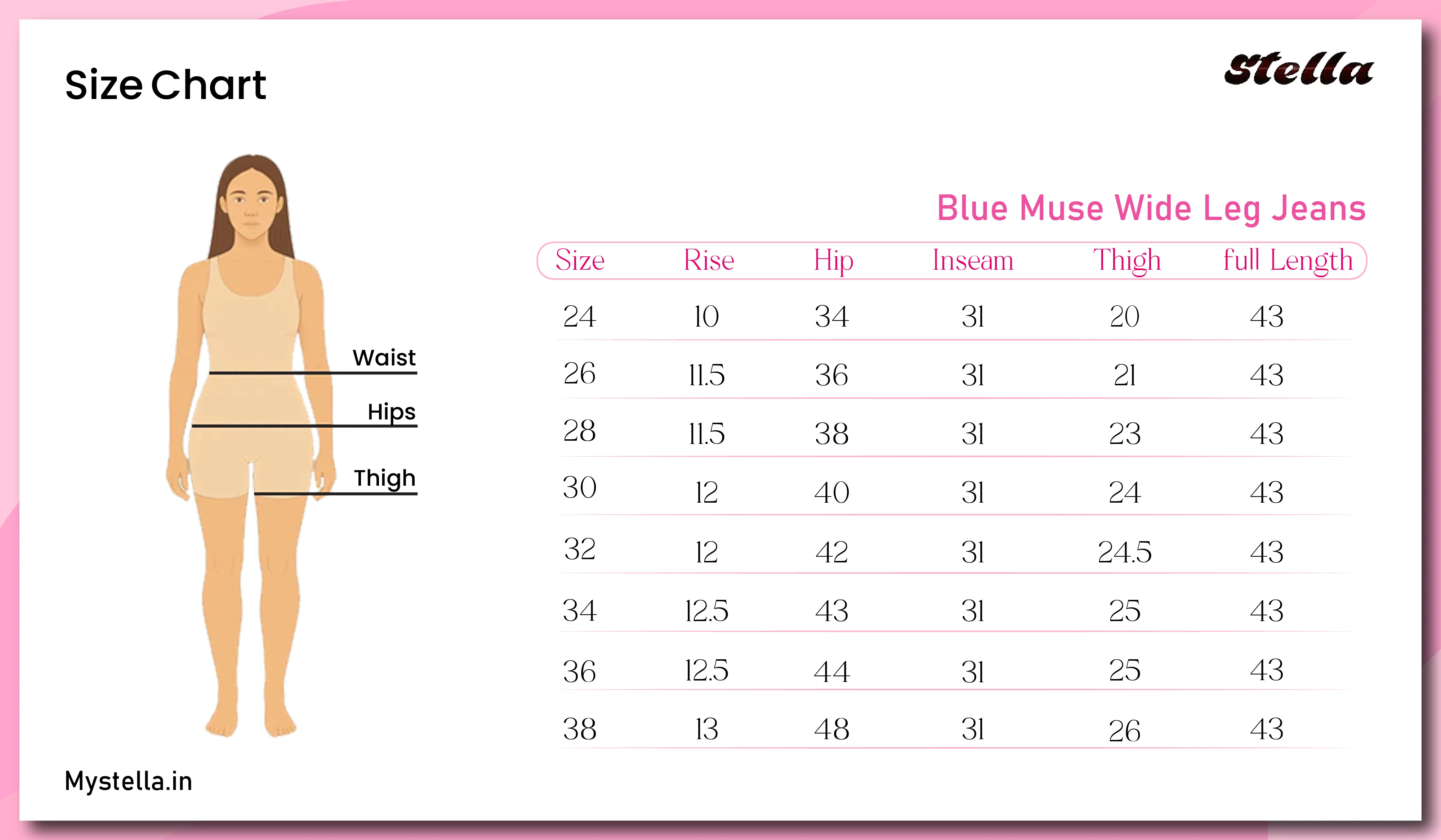 Blue Muse Wide Leg Jeans - Image 6