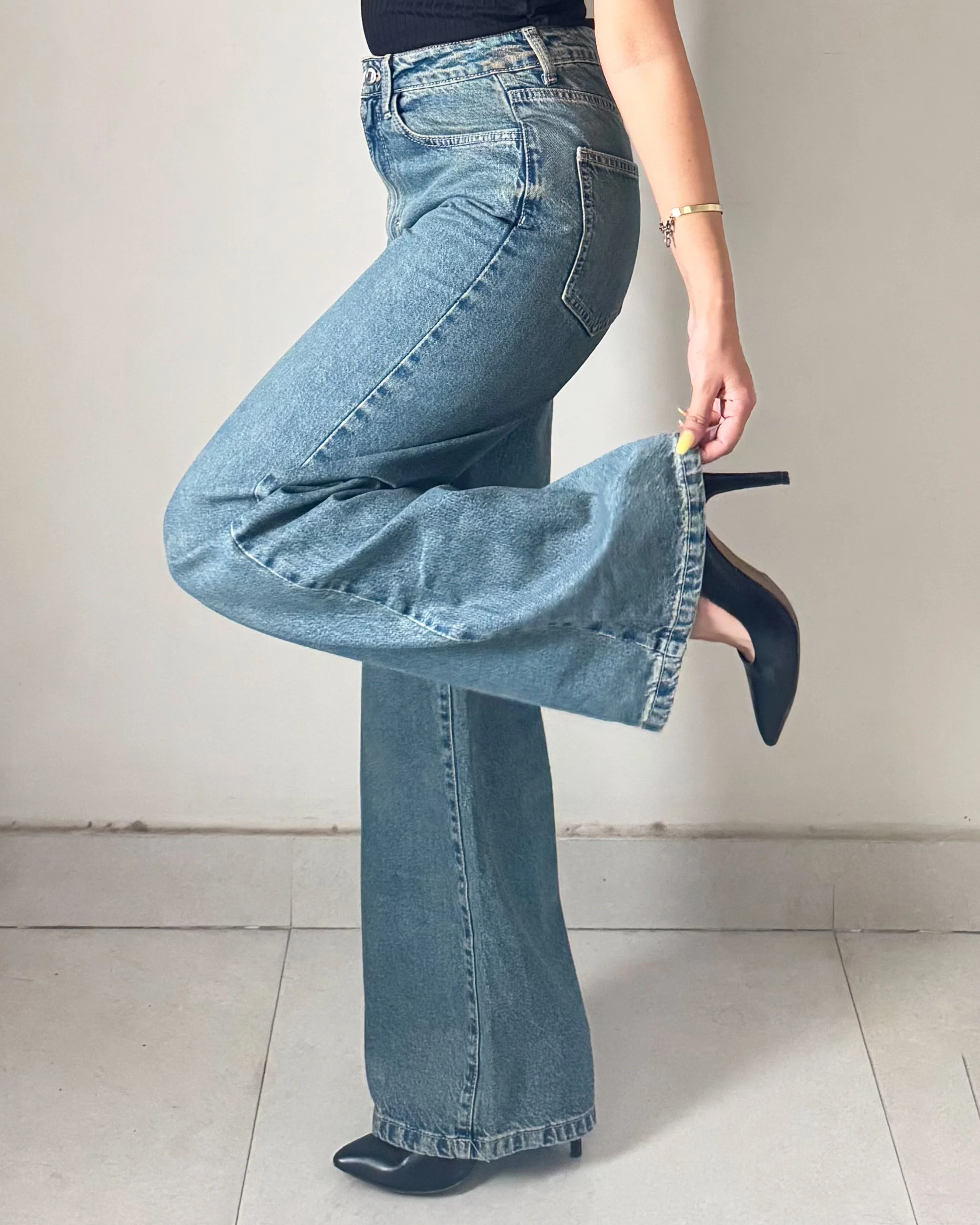 Dream Blue Washed denim - Image 3