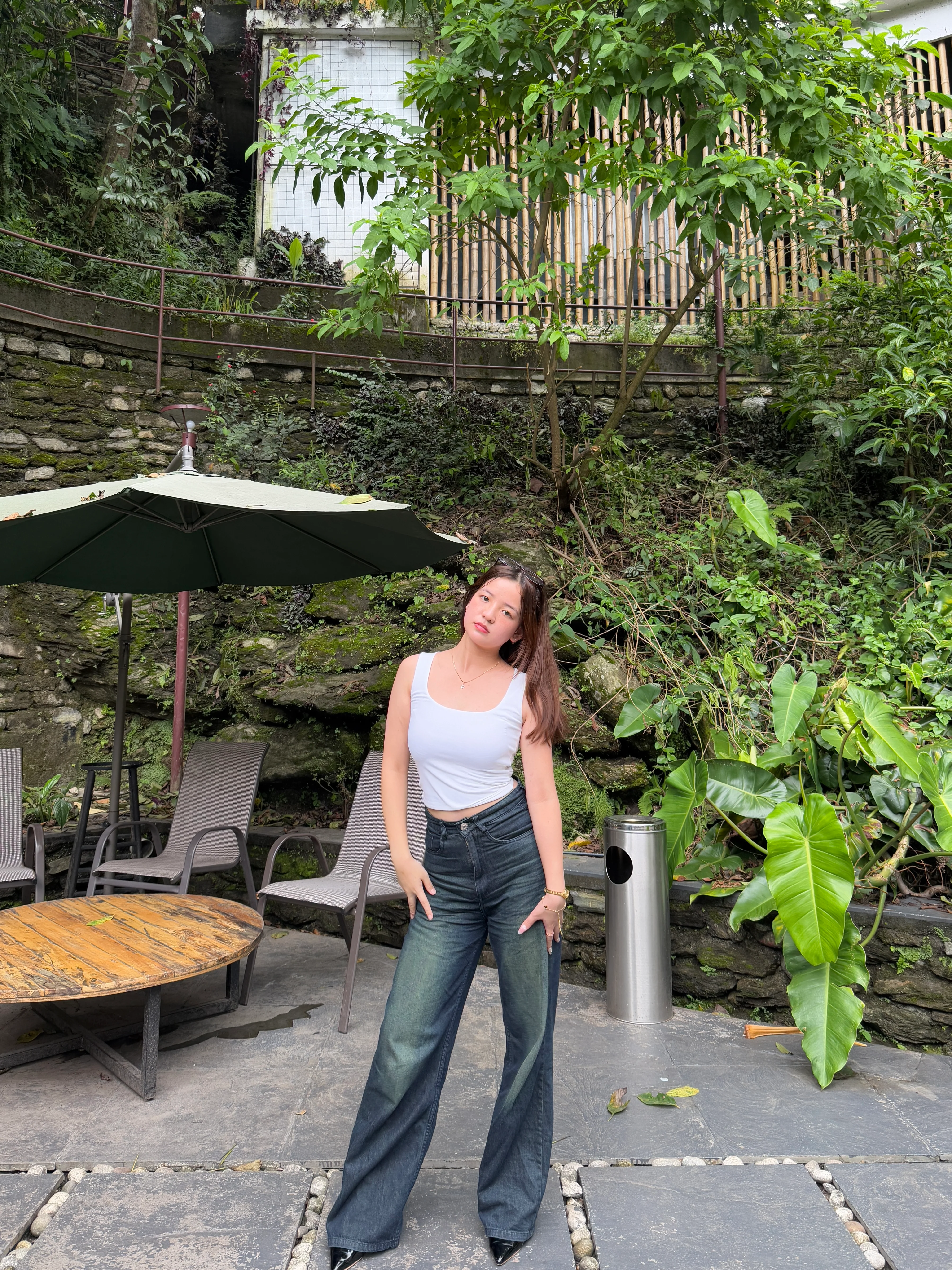 Forest Vintage Wide leg Denim - Image 3