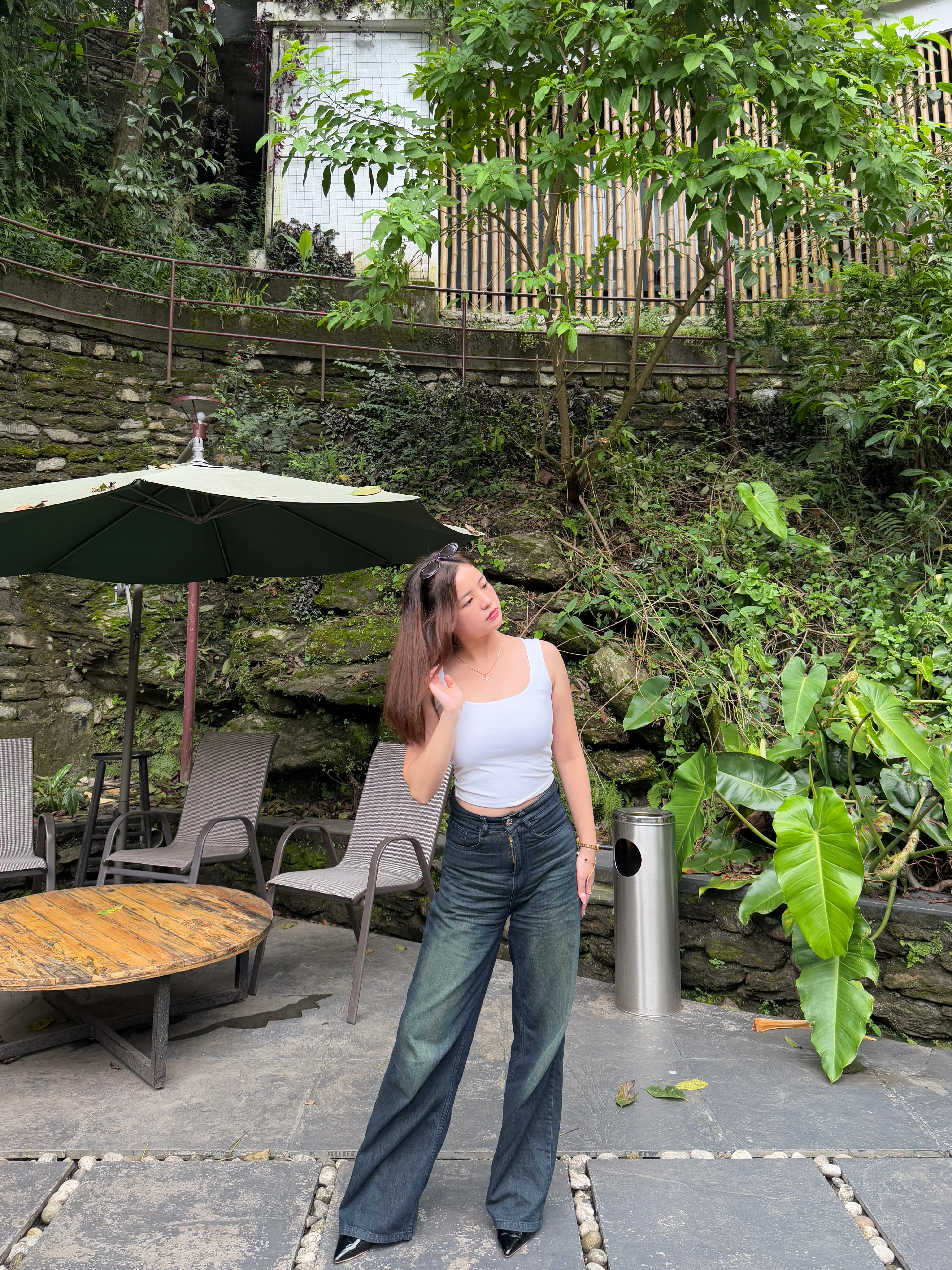 Forest Vintage Wide leg Denim - Image 6