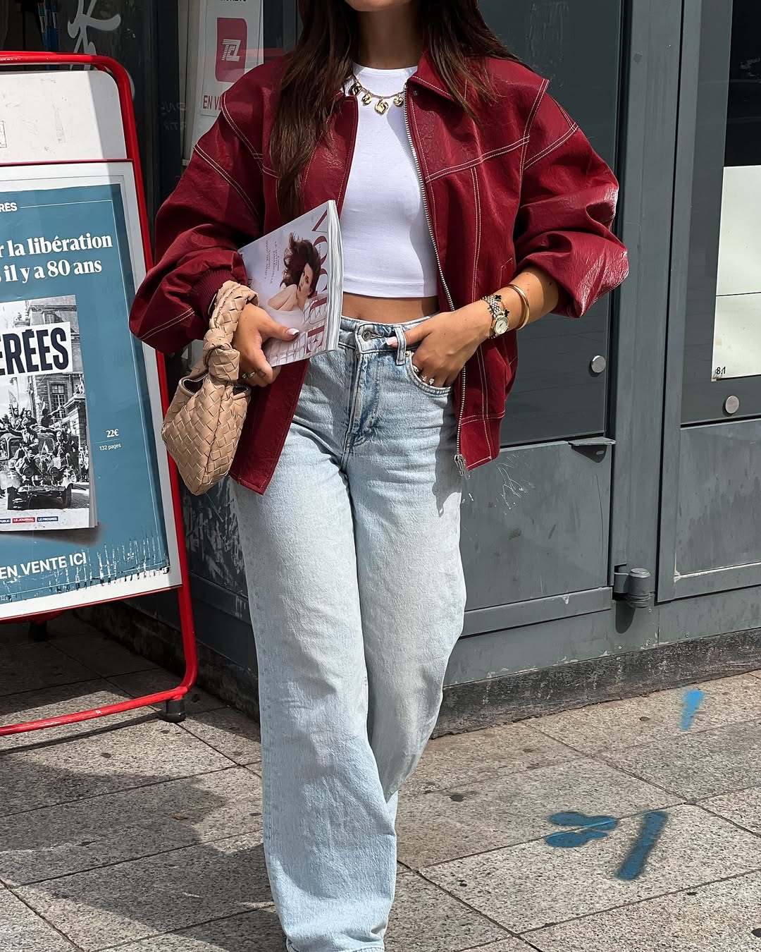 Ice Blue Straight Fit Jeans - Image 5