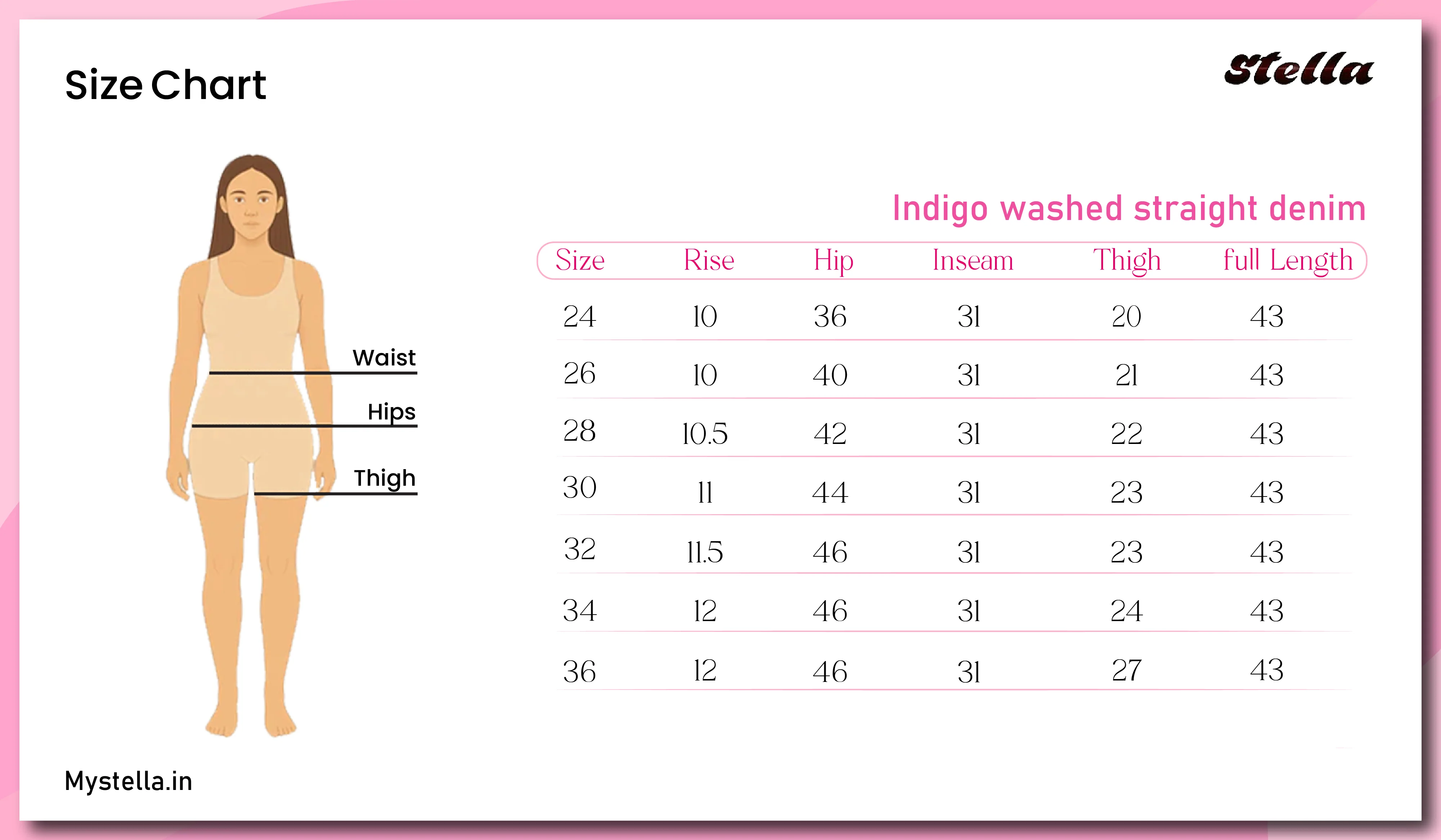 Indigo washed straight denim - Image 6
