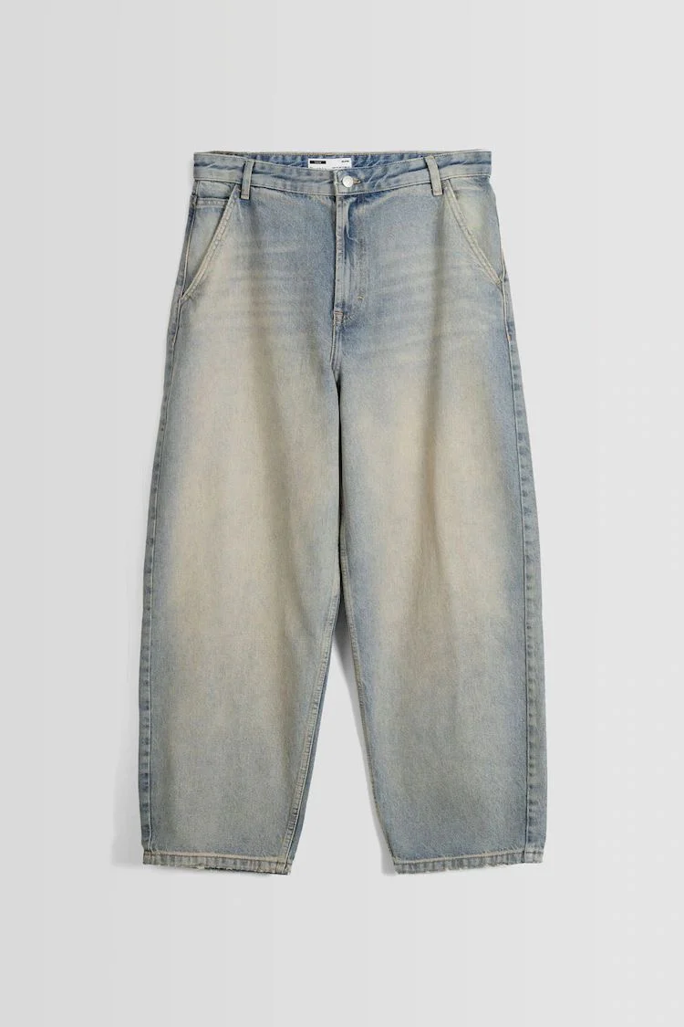 Light Blue Faded Skater Jeans