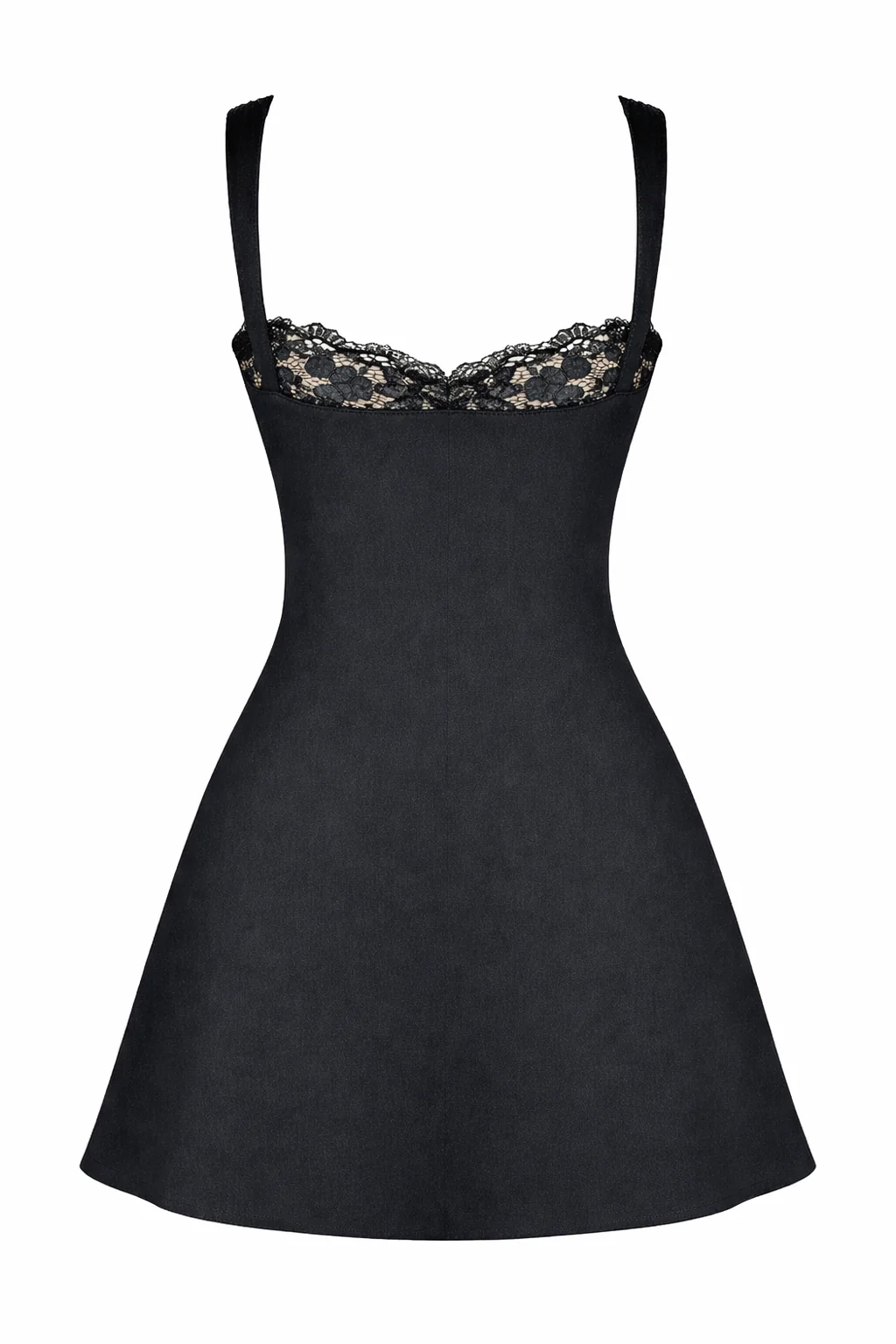 Midnight Lace Slip Dress - Image 7
