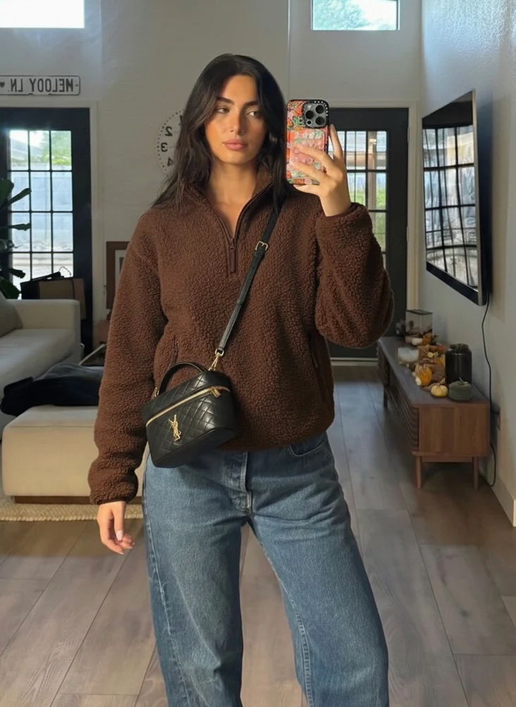 Sherpa oversized pullover - Image 4