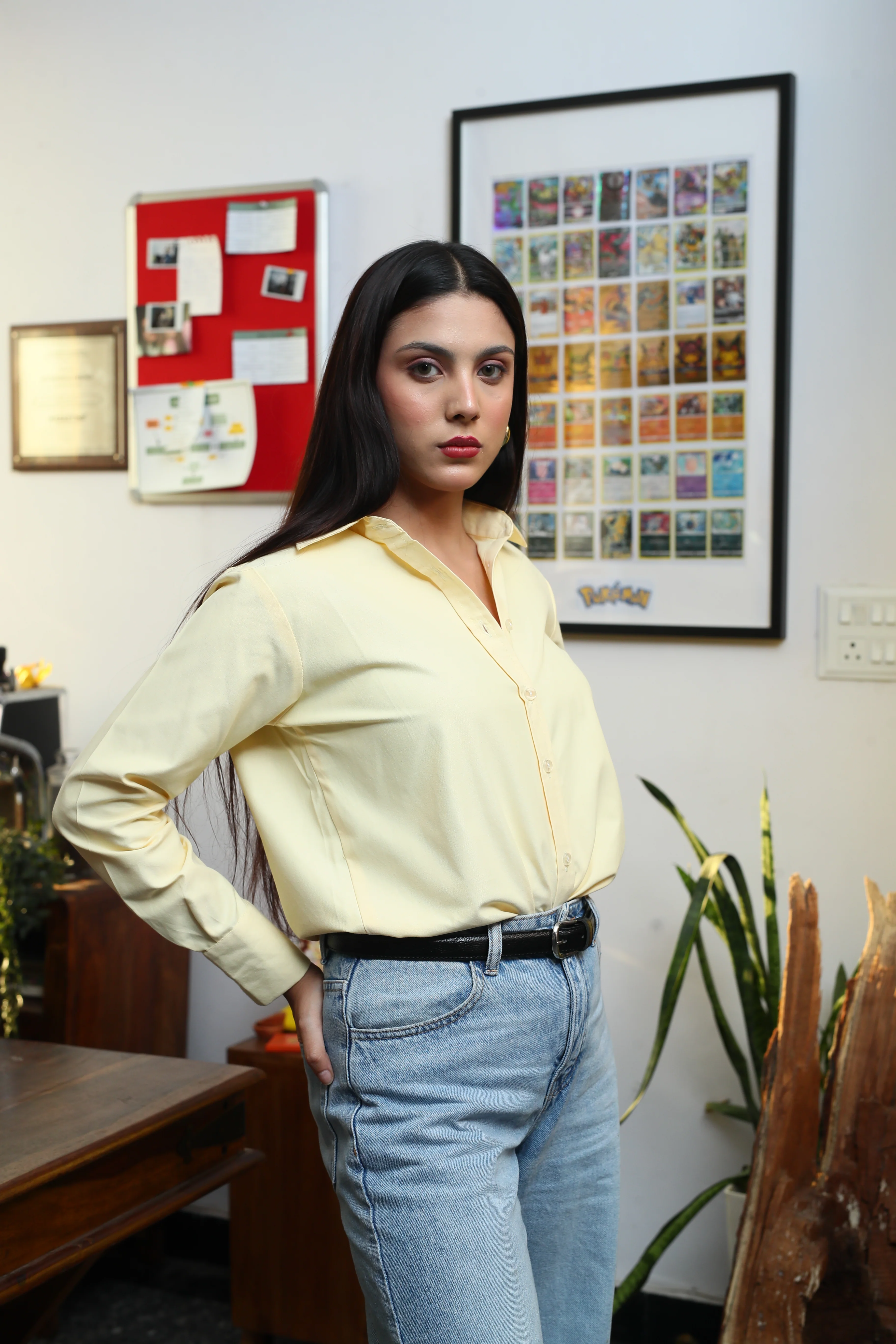 Stella Staple Butter yellow shirt - Image 4