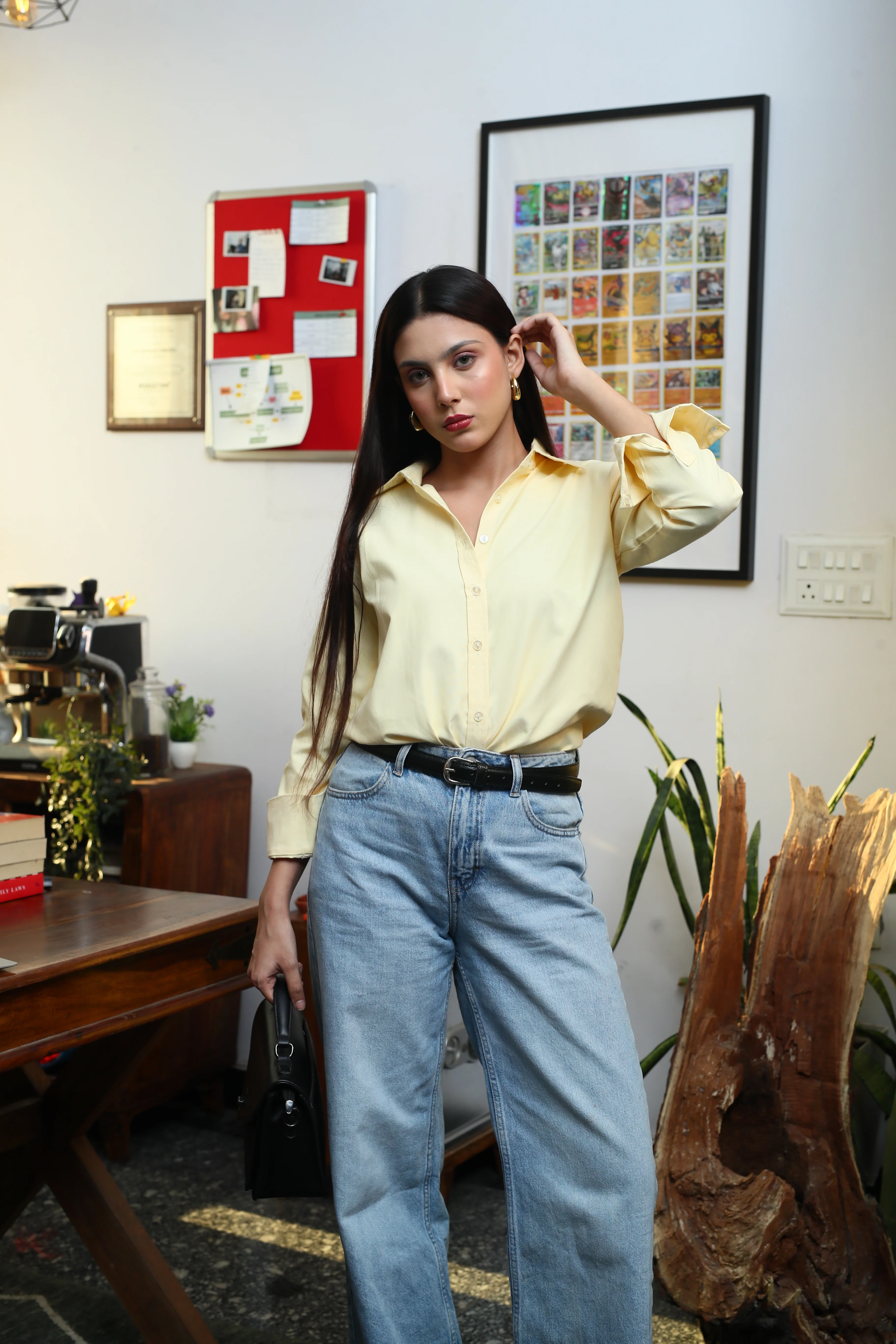 Stella Staple Butter yellow shirt - Image 5